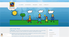 Desktop Screenshot of kinderplanet.com.ar