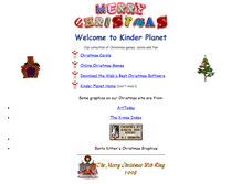 Tablet Screenshot of kinderplanet.com